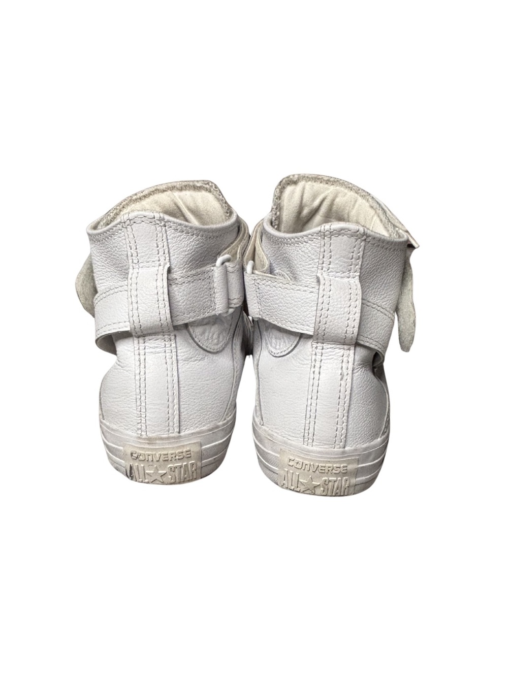 Converse Chuck Taylor All Star White Leather Hi Womens - Picture 4 of 6